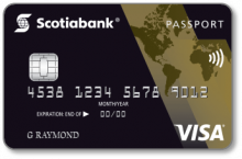 Scotiabank ScotiaGold Passport VISA card