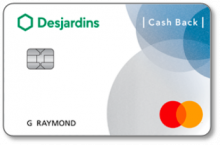 Desjardins Cash Back Mastercard