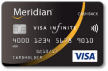 Meridian Visa Infinite Cash Back Card