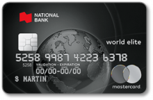 National Bank World Elite MASTERCARD