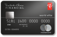 Presidents Choice Financial World Elite Mastercard