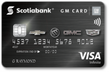 Scotiabank GM VISA Infinite card