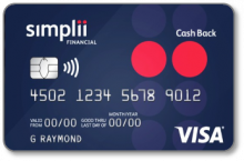 Simplii Financial Cash Back Visa Card