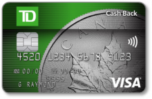 TD Cash Back Visa  Card