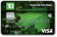 TD Emerald Flex Rate Visa Card