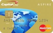 Capital One Aspire Gold MASTERCARD