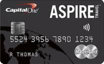 Capital One Aspire Travel World Elite MASTERCARD