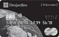 Desjardins World Elite MASTERCARD