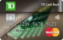 TD Cash Back MASTERCARD Card