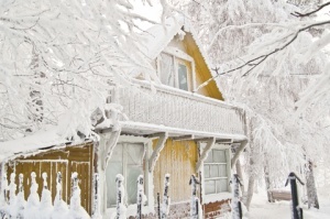 Winter Home Insurance - House